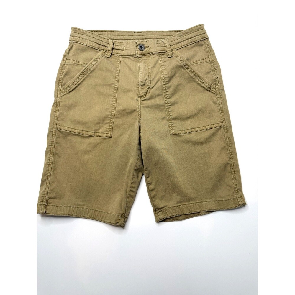 Kuhl Khaki Hiking Cargo Shorts Womens 6 Outdoor Utility Trail Shorts Beige